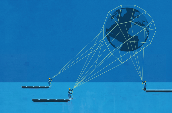 Websites connecting people and businesses across the digital world
